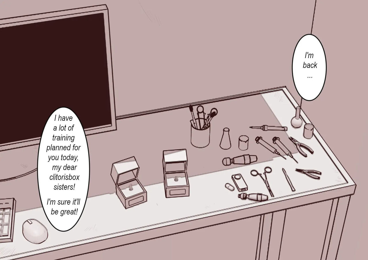 Cli Box ni Batta Onee-chan-tachi no Cli o Ijiri Taosu | Play with my clitoris box sisters. page 3 full