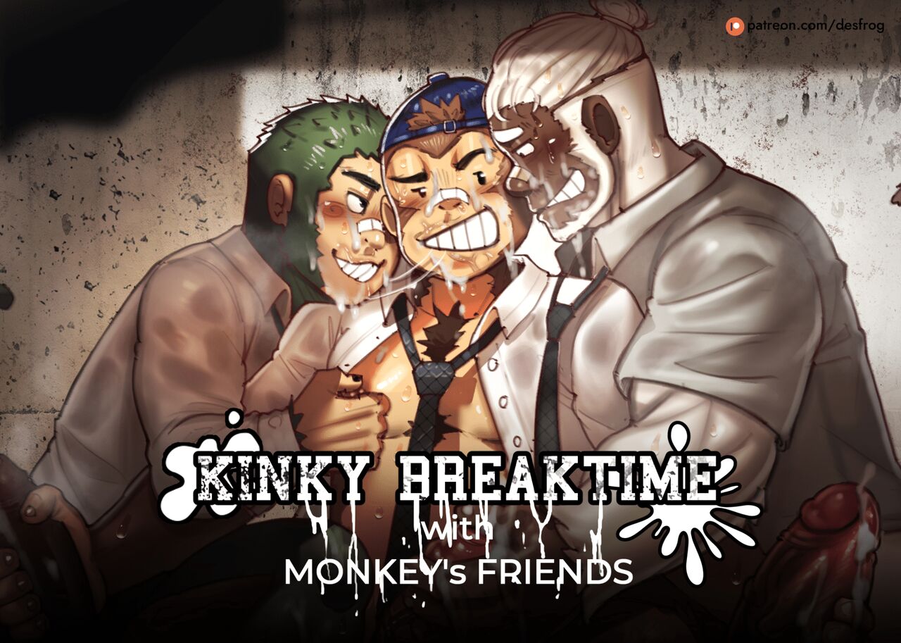 Kinky Breaktime With Monkey Friends page 1 full