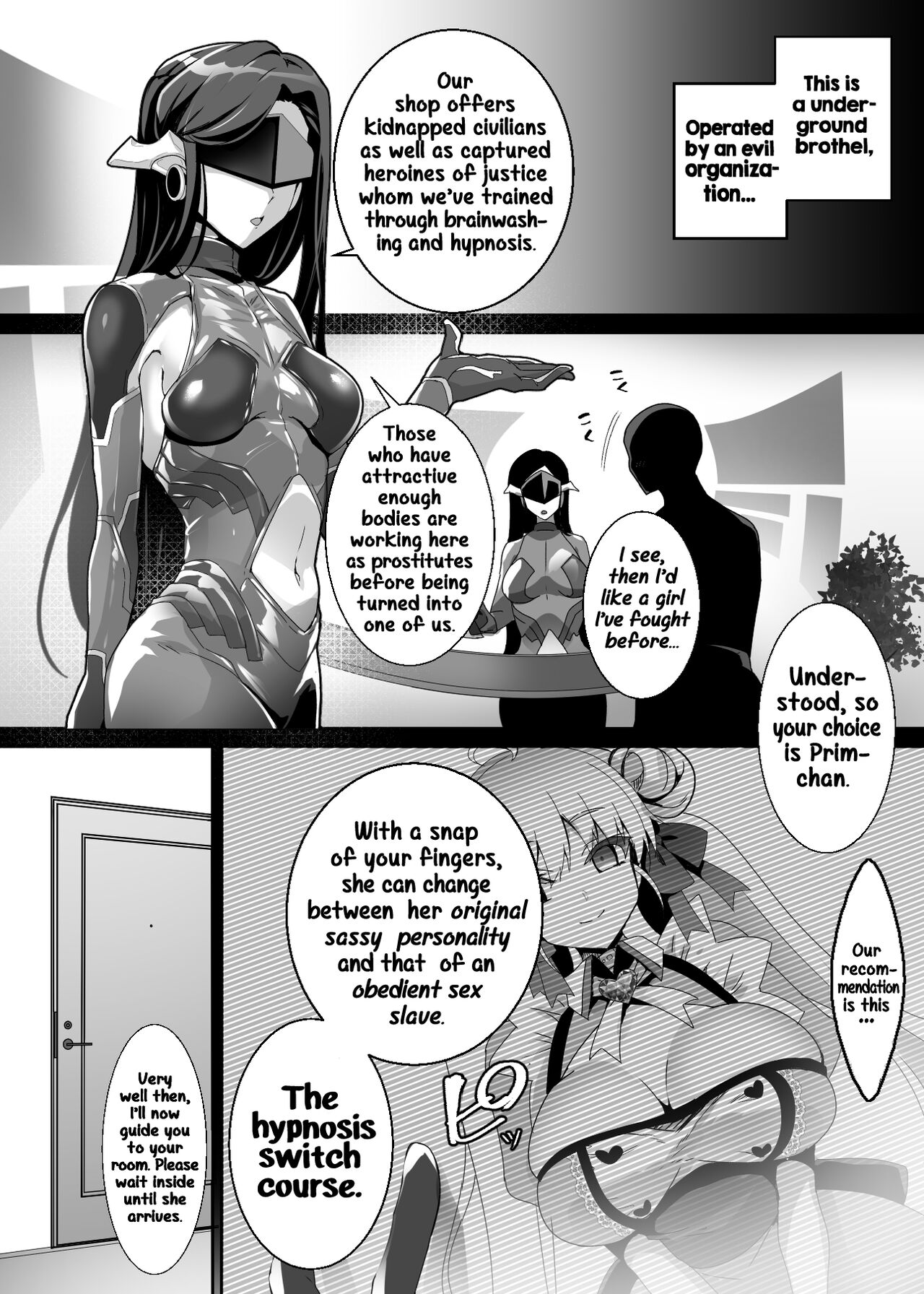 Moto Mahoushoujo ga Iru Fuuzokuten -Saimin Sennou Wakarase ⇔ Mesuka Gohoushi, Kyousei Kirikae Play page 9 full