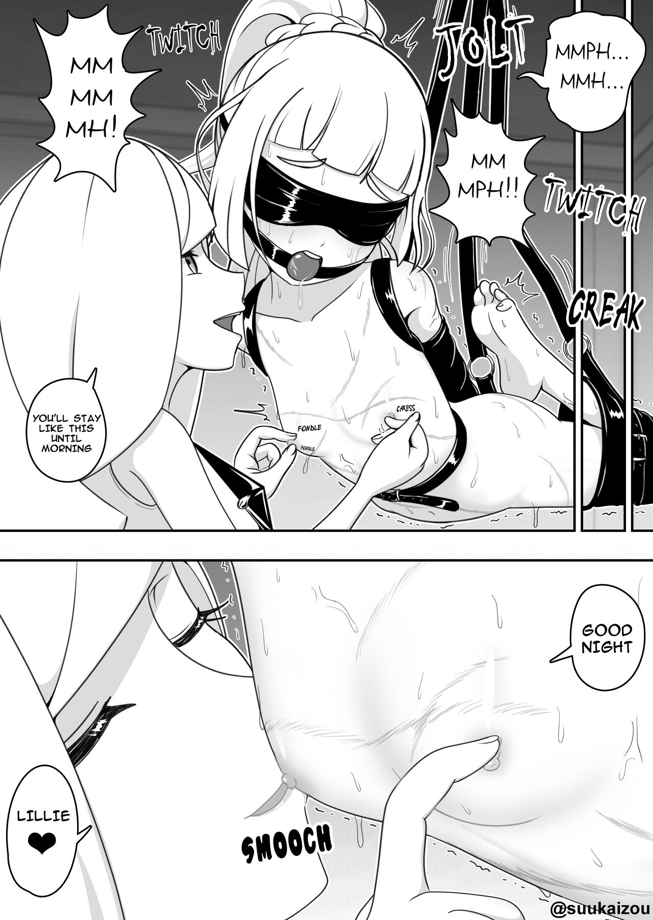 Lillie ga Lusamine ni Oshioki Sareru | Lillie gets spanked by Lusamine page 9 full