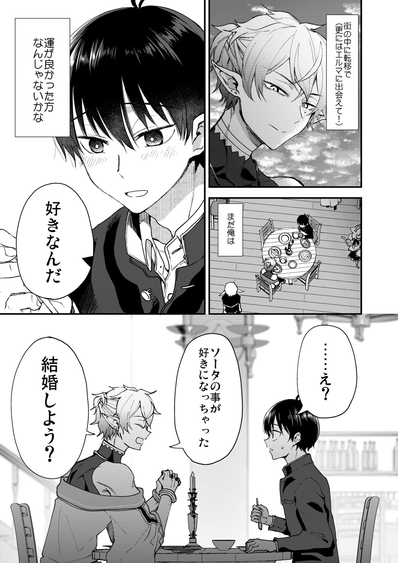 Isekai Ochi Shita Muchi na Ore, ♂ Elf ni  Metoraremashita page 9 full