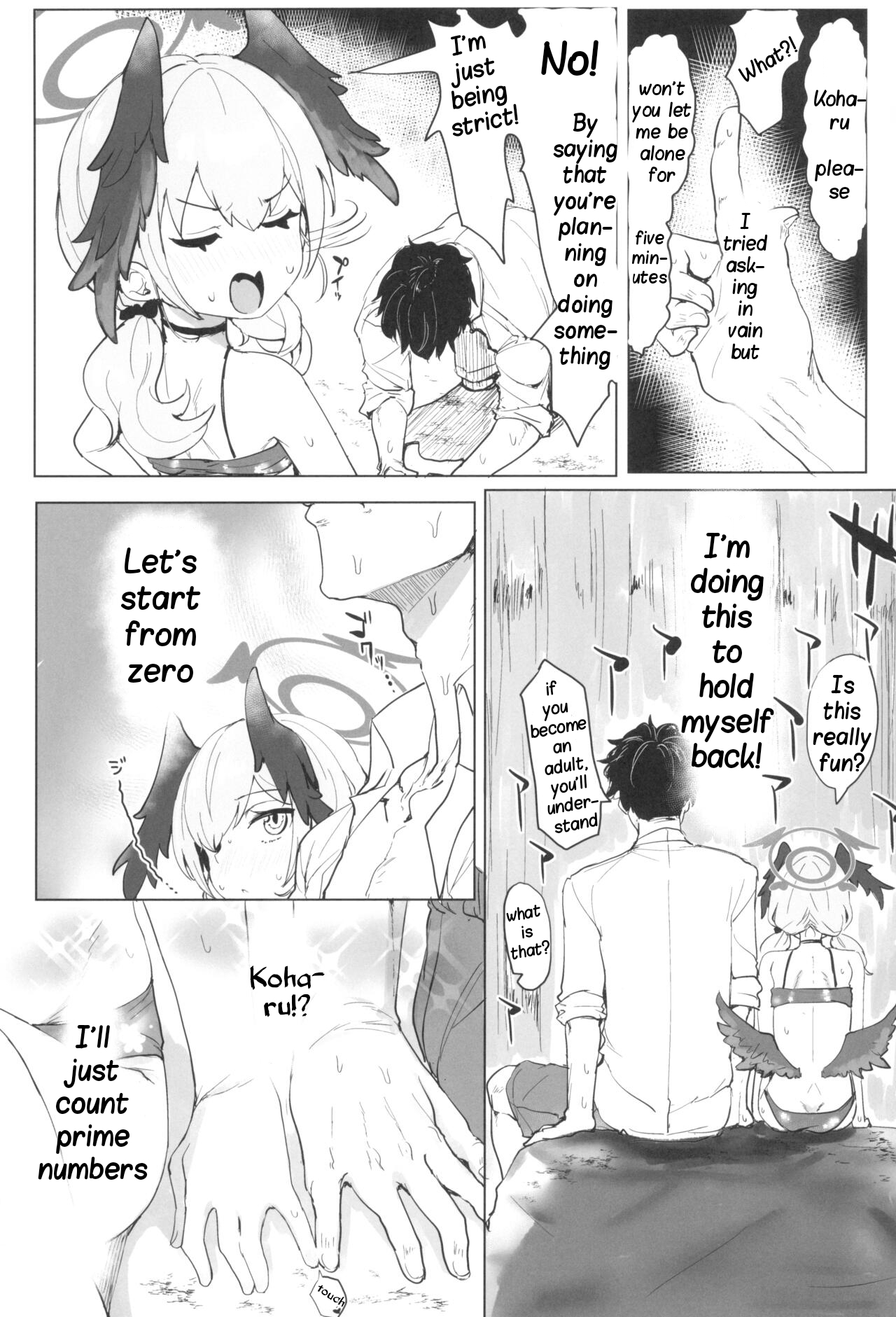 Koharu to Sukebe suru Hon | Koharu and the Lewd Book! page 4 full