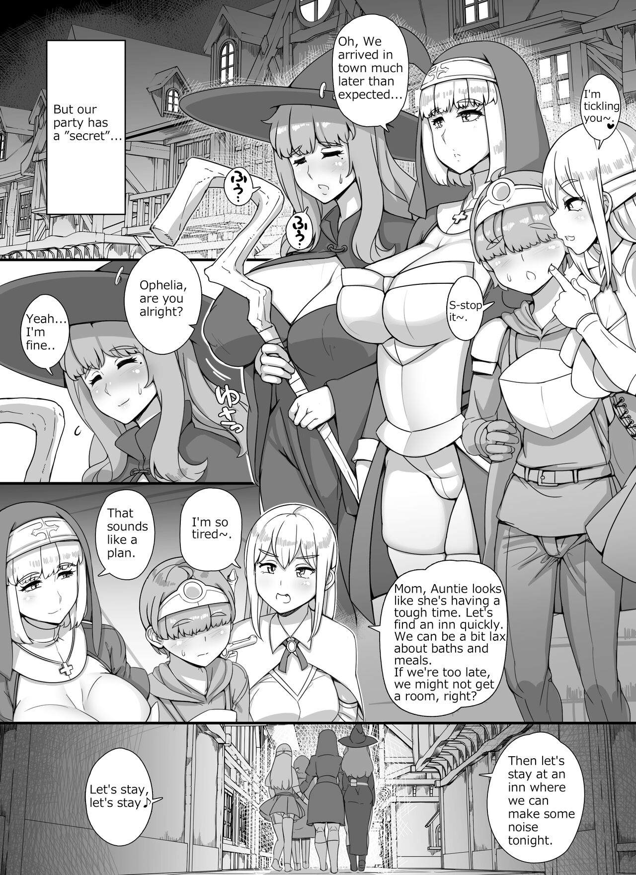 Haha Ane Oba ga Succubus na Shota Yuusha Harem Party page 5 full
