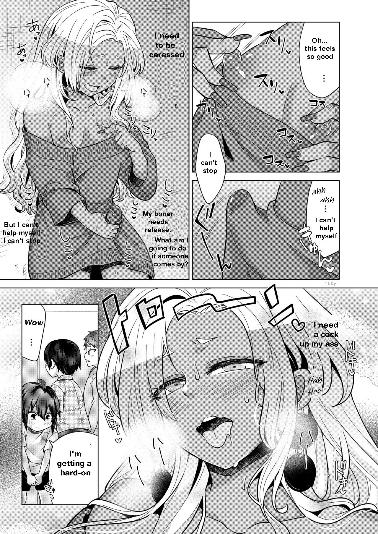 Josou Gal Otoko-kun ni Appli de Ecchi na Itazura Shite Mita 2 | The Prank App 2 page 9 full