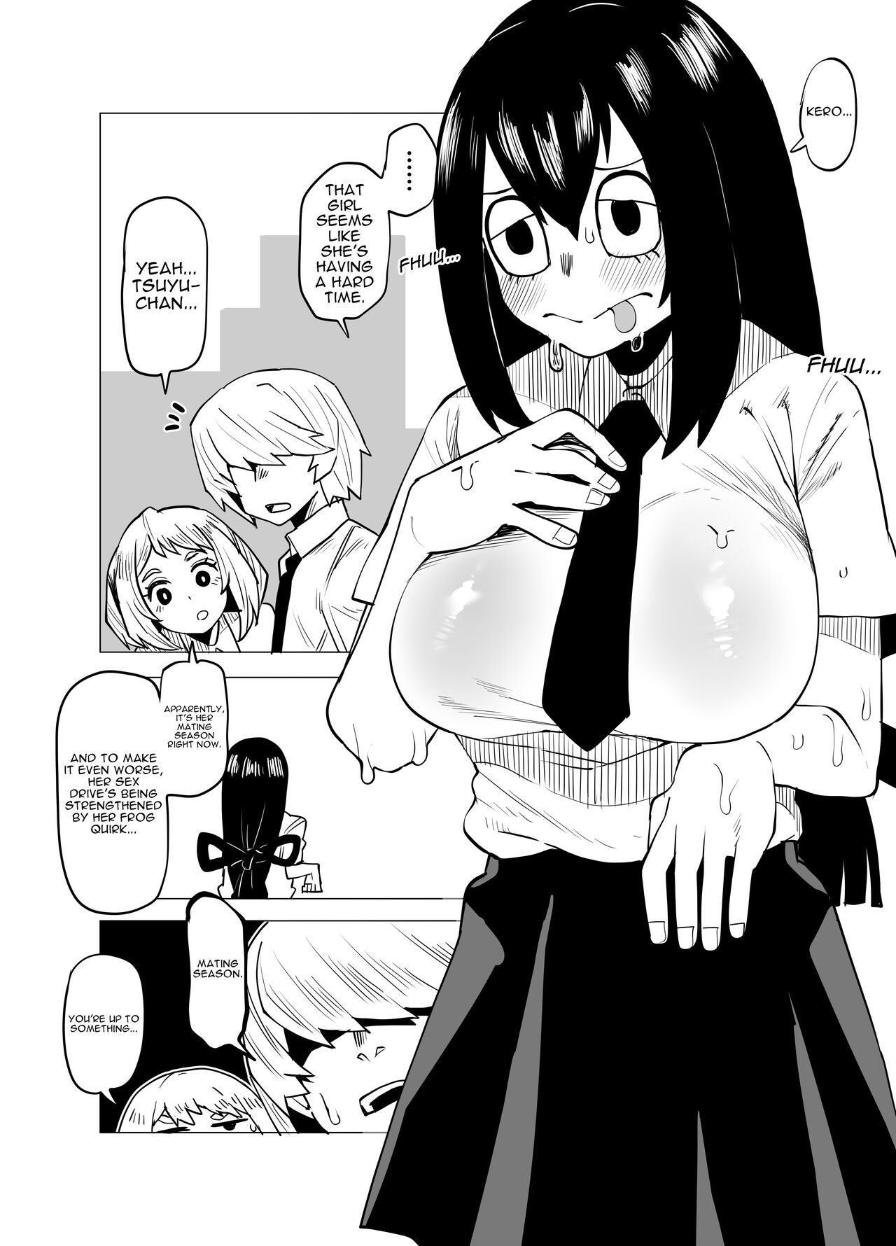 Teisou Gyakuten Mono Asui Tsuyu no Baai | Inverted Morality Hero Academia ~Tsuyu's Case~ page 1 full
