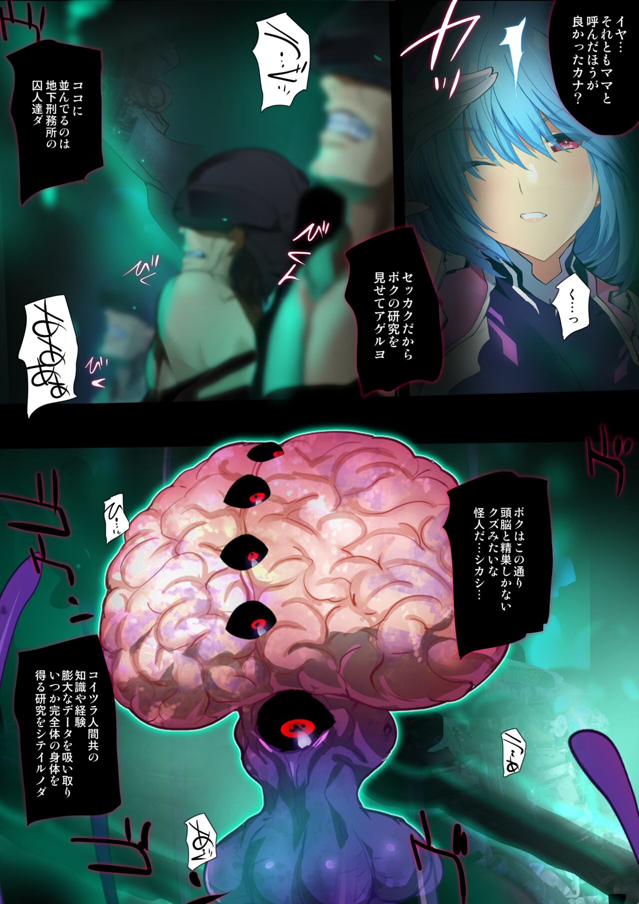 『ヒロイン受胎命令・魔導神姫狩り編 ボディハッカー』前編 page 4 full