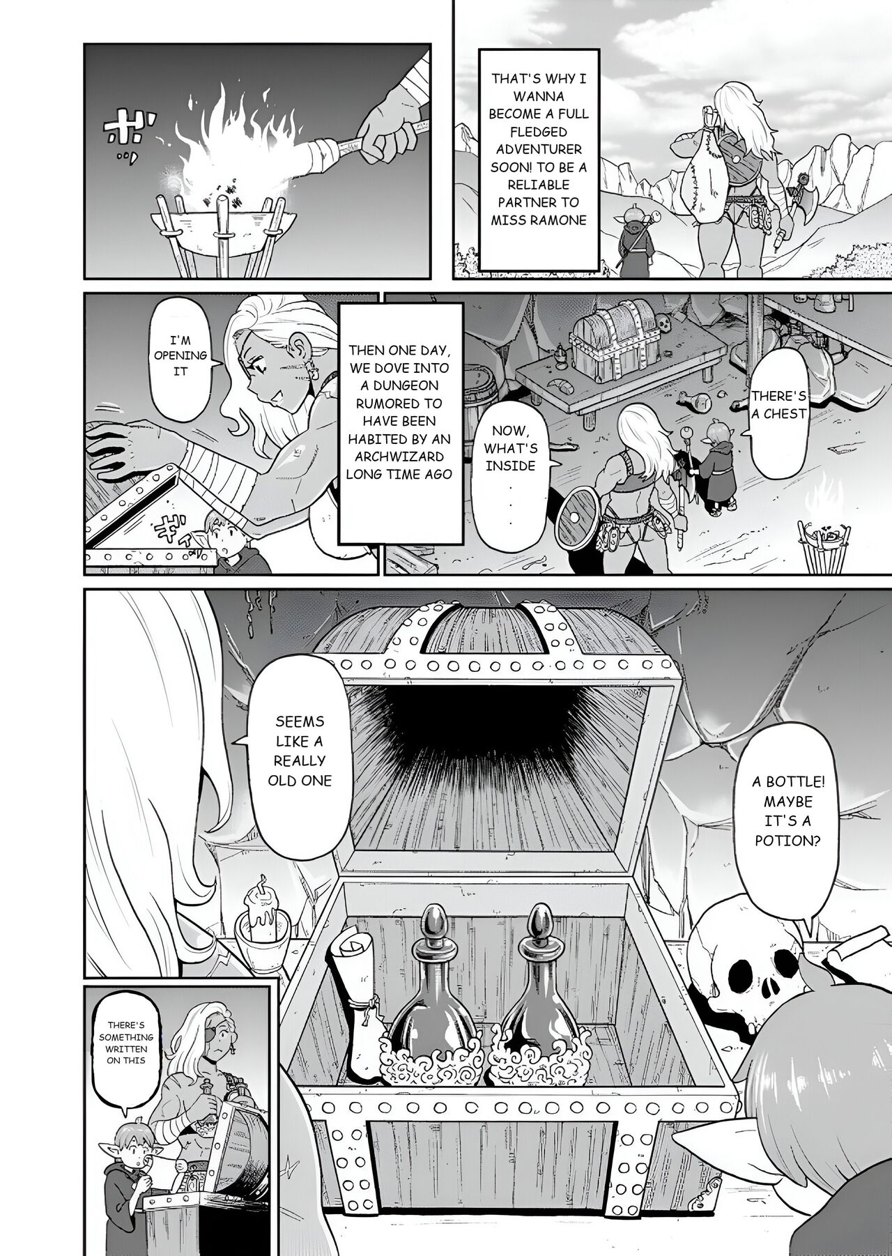 Rekisen no Onna Senshi to Boku no Tabi 4 Wa | My Journey With an Experienced Adventure 4 page 8 full