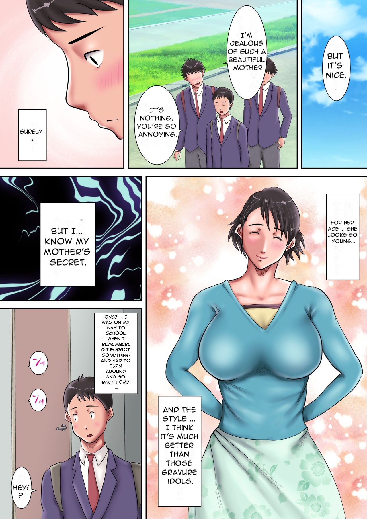 Kaa-san ni Kokurareta! page 4 full
