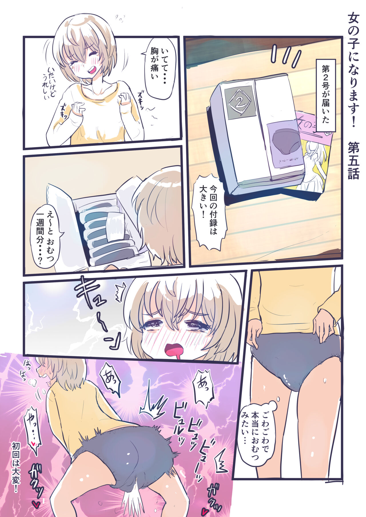 Onnanoko ni Narimasu! page 8 full