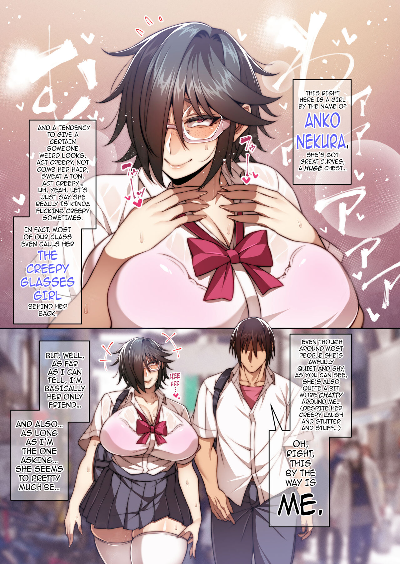 Tsugou no Ii Mesu Nekura Megane Hen | The Nymphos Up for Anything - Creepy Glasses Chapter page 2 full