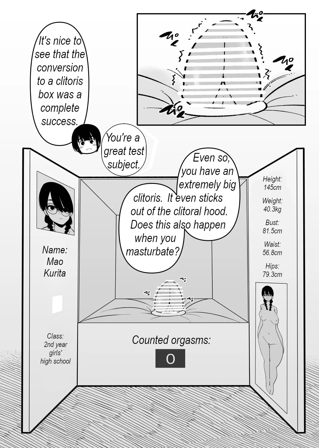 Warui Oisha-san to Kuli Box | The bad doctor and the clitoris box. page 3 full
