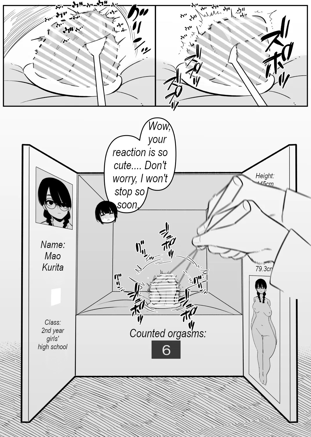 Warui Oisha-san to Kuli Box | The bad doctor and the clitoris box. page 8 full