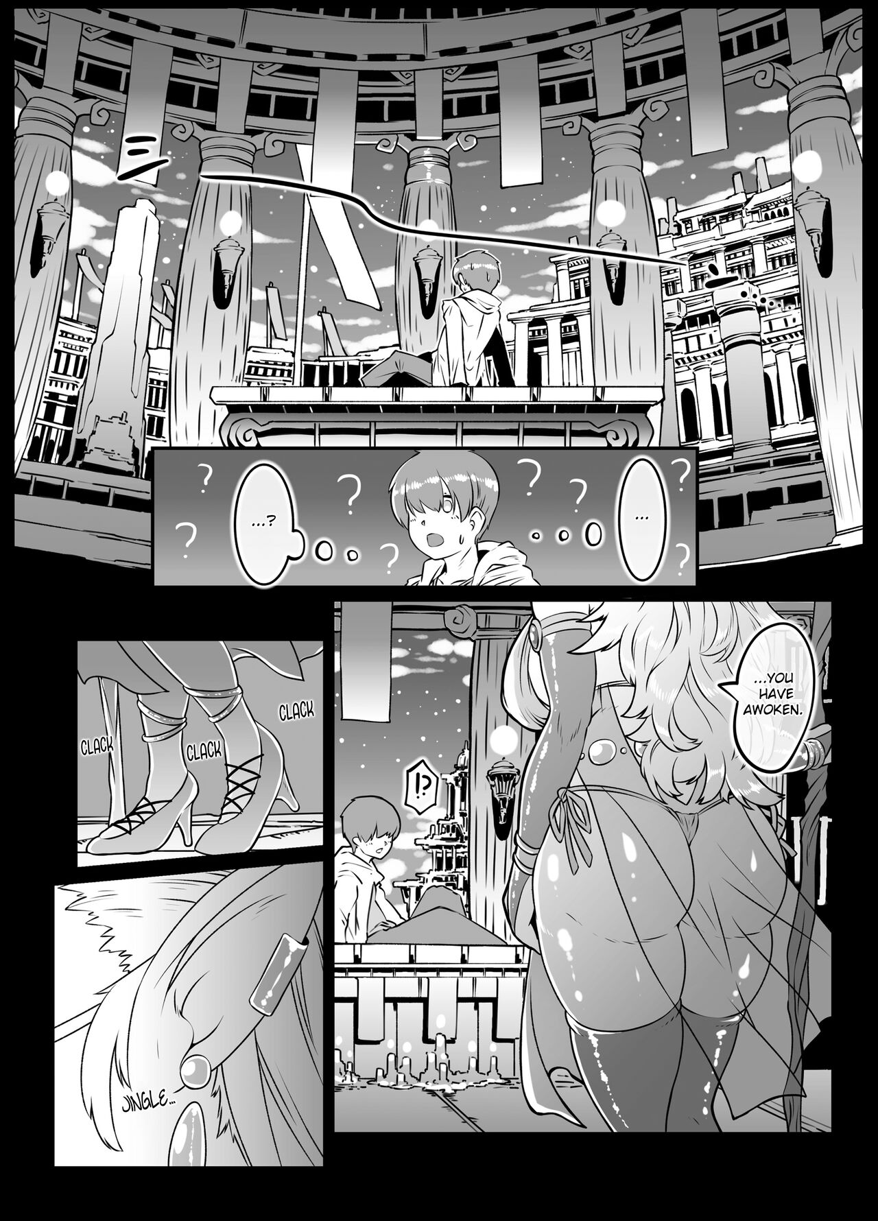 Isekai Tensei no Megami-sama to Noukou Jounetsu Fudeoroshi Seikou | Virgin Boy who has Passionate Sex with the Goddess Responsible for their Reincarnation into Another World page 6 full