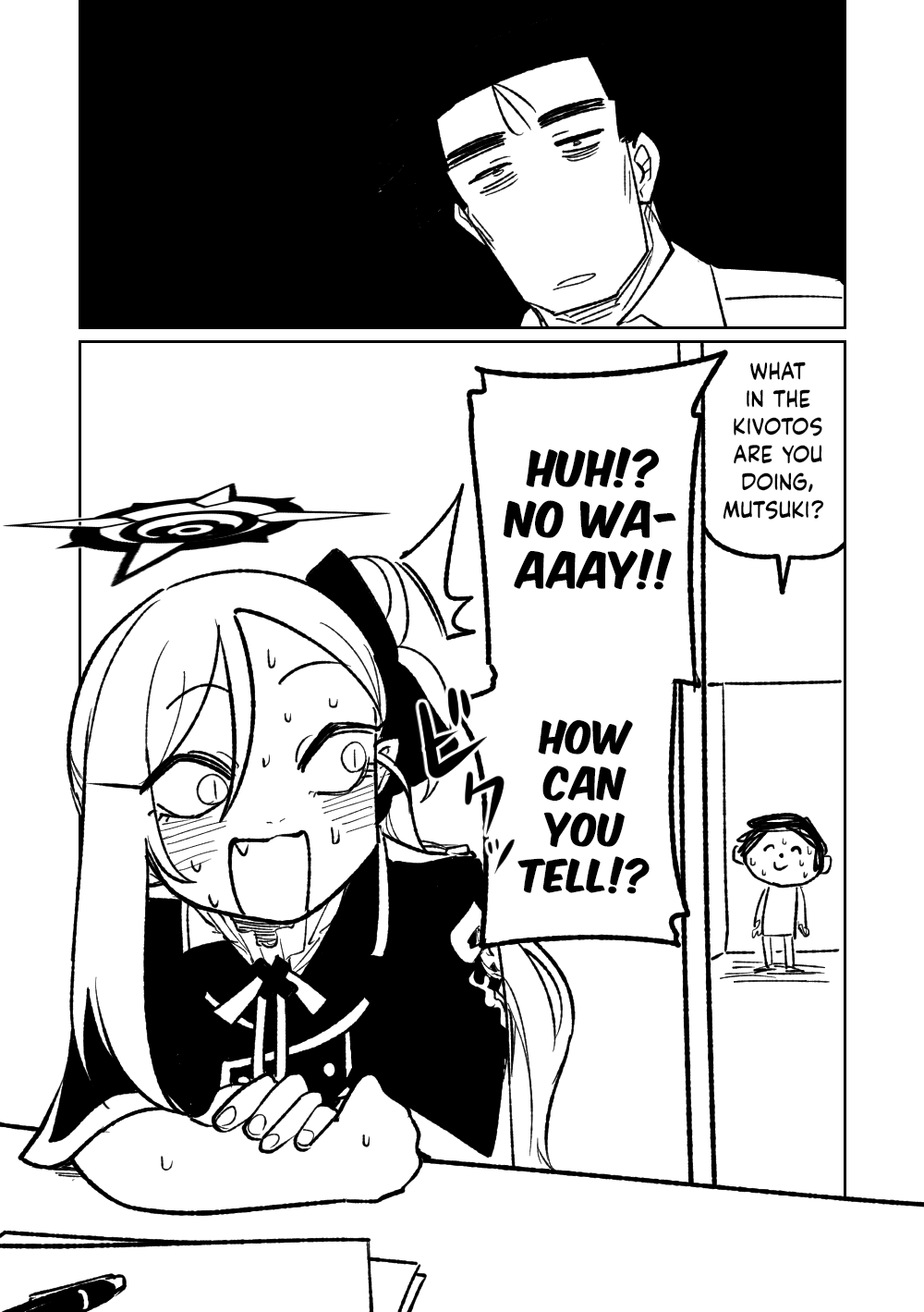 KabeShiri | Help, Step-Sensei, I'm Stuck! page 2 full