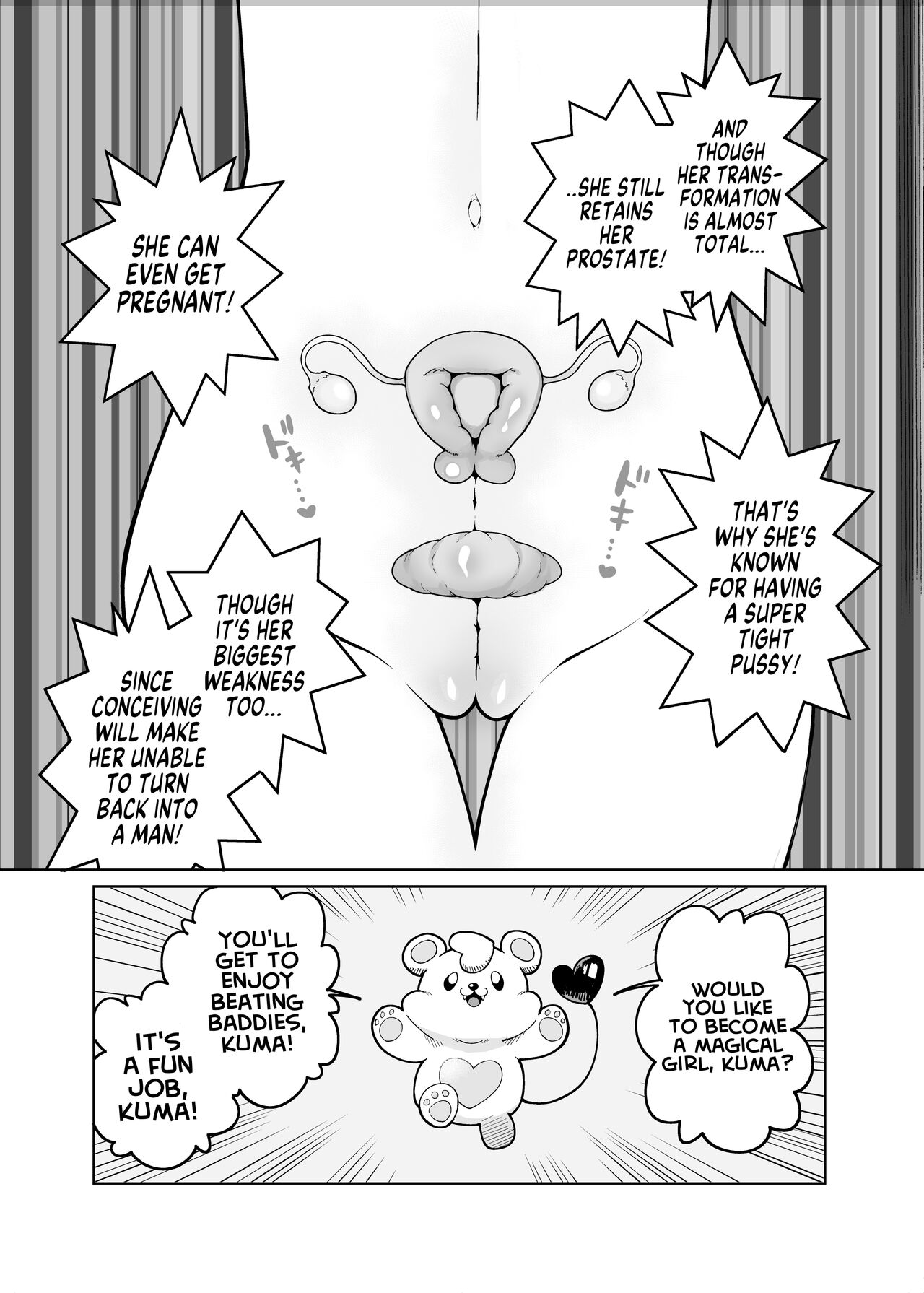 TS Mahou Shoujo Chevalier-chan no Omanko wa Zenritsusen ga Nokotte iru kara Kitsukute Binkan tte Maji desu ka! | Is it true that TS Magical Girl Chevalier still has her Prostate? page 4 full