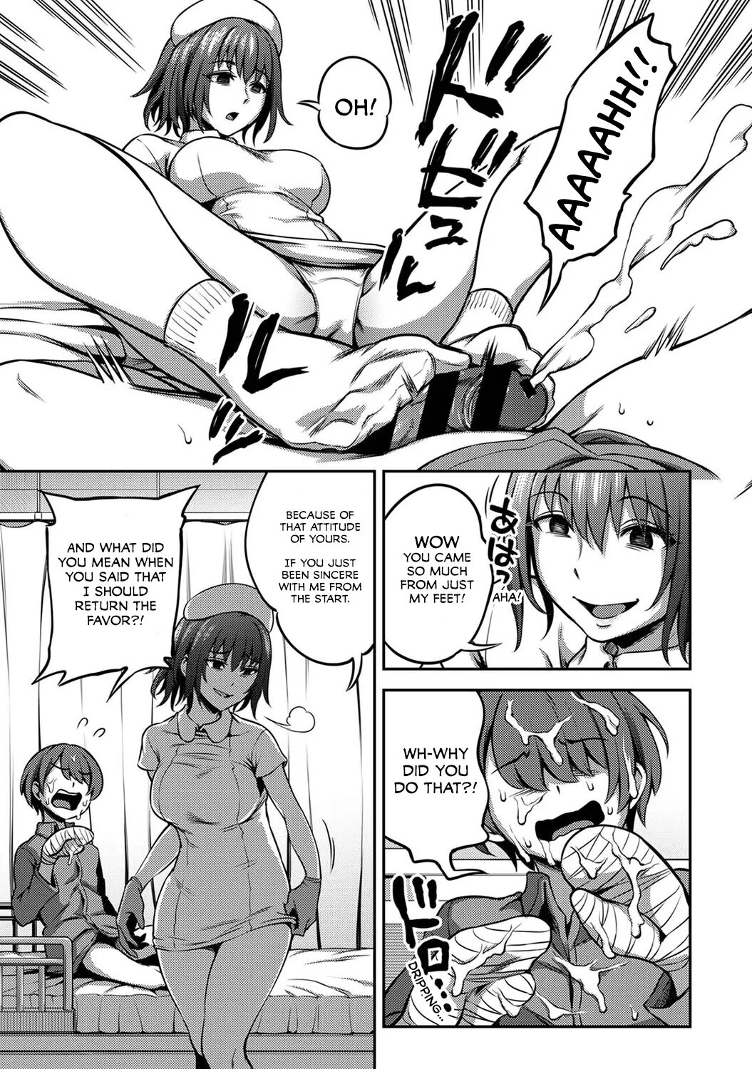 Sakusei Byoutou ~Seikaku Saiaku no Nurse shika Inai Byouin de Shasei Kanri Seikatsu~ Ch. 2 Zenpen | Life in a Hospital With Only the Worst Nurses! Ch. 2 page 8 full