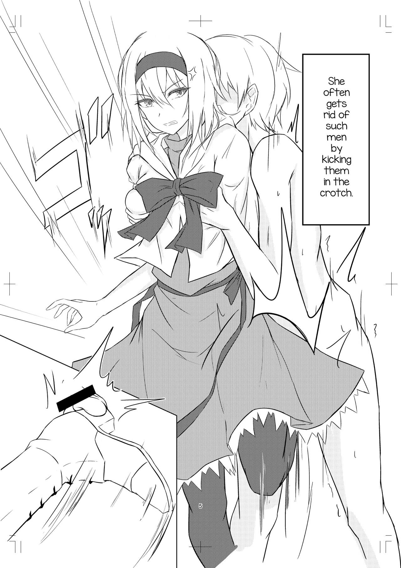 Alice Margatroid ni Daiji na Tokoro o Kerareru Hon page 5 full