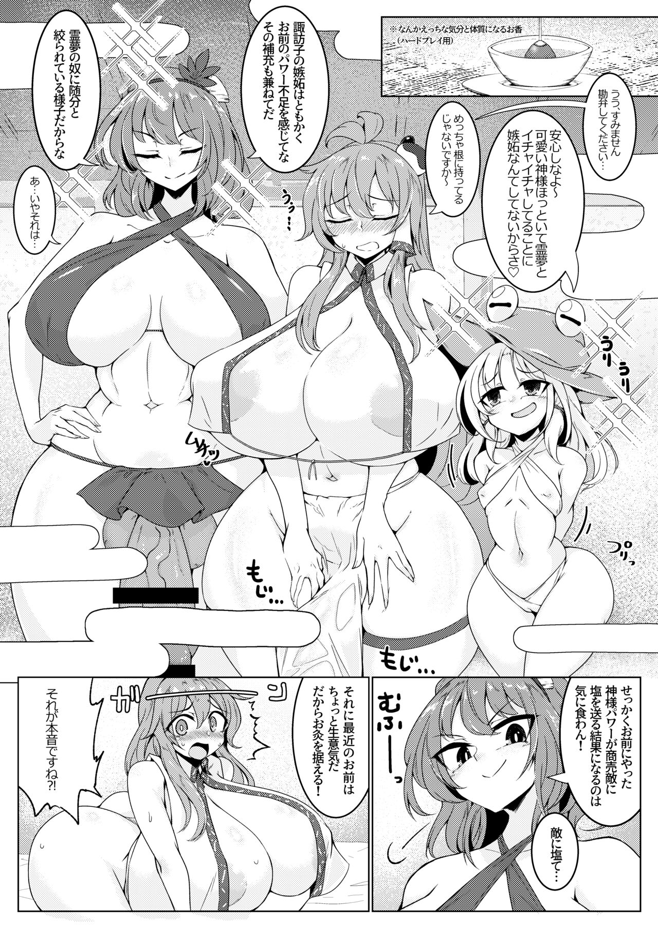 Chuunyuu! Kami-sama Power!! page 3 full