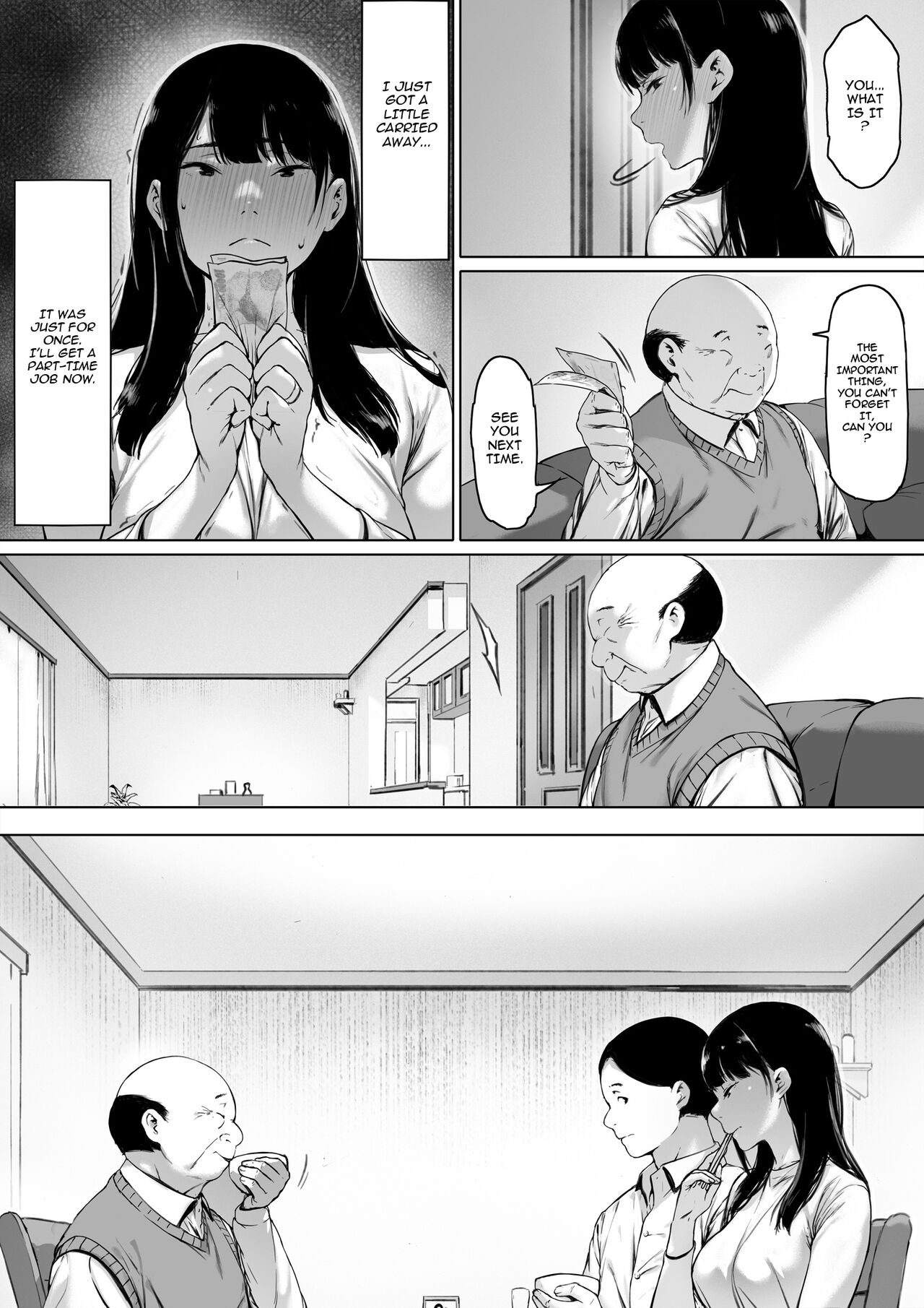 [森田式] 義父と同居することになった 幸せな新婚生活を送るはずだったのに [英訳] Hentai - Raw  27