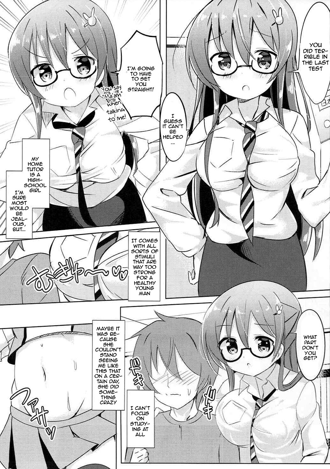 Rize Sensei to Himitsu no Jugyou | Secret Lessons with Rize-sensei page 2 full