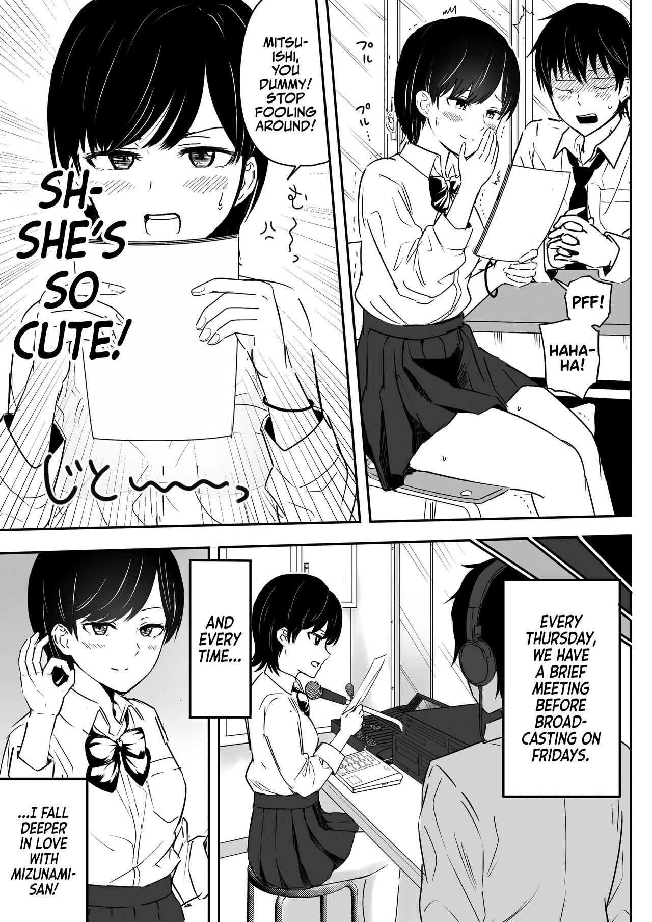 Zettai ni Aeide wa Ikenai Housoushitsu | Don't Fuck Around in the PA Room page 5 full