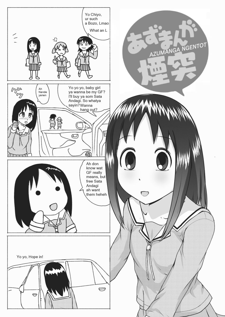 Azumanga Ngentot NTR Jancuk Bajingan Kontol ***** Fucker Omnibus page 3 full