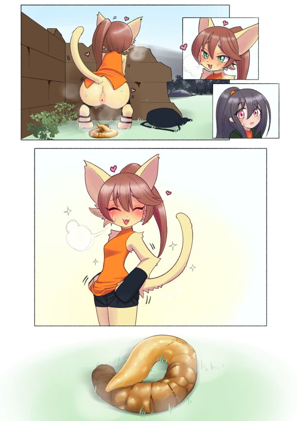 Outdoor Pooping on a Journey page 3 full