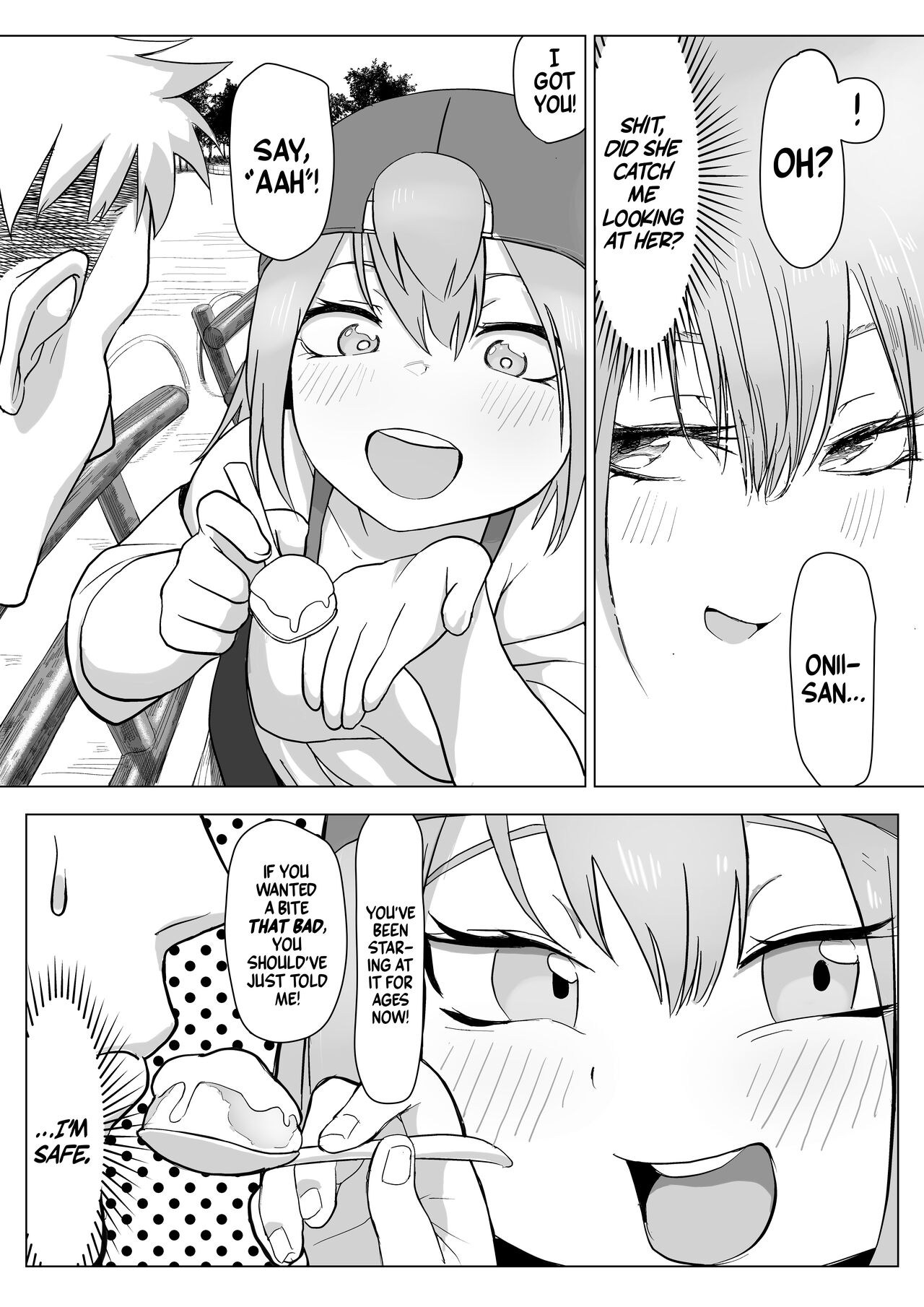 Ochinchin wa Cake ni Au!! | Cake Pairs Nicely With Penis! page 8 full