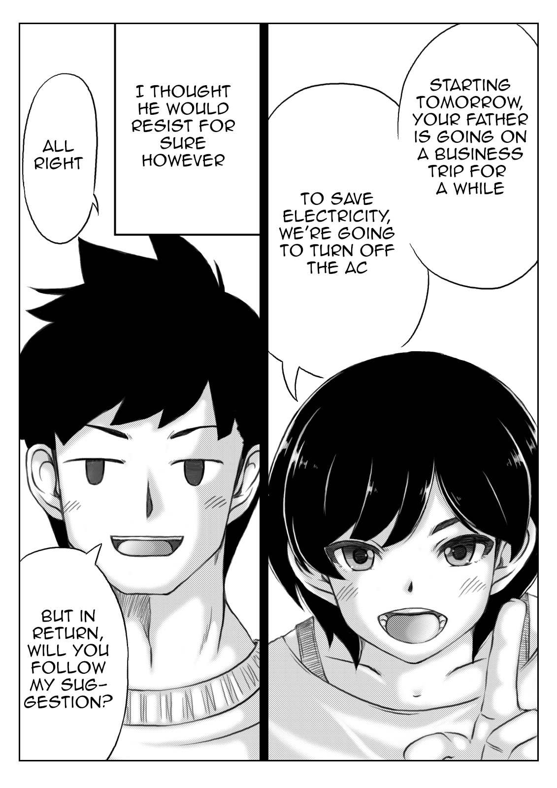 Haha to Musuko no Natsu no Denki Setsuyakujutsu | Mother and Son's Summer Electricity Saving Method page 3 full