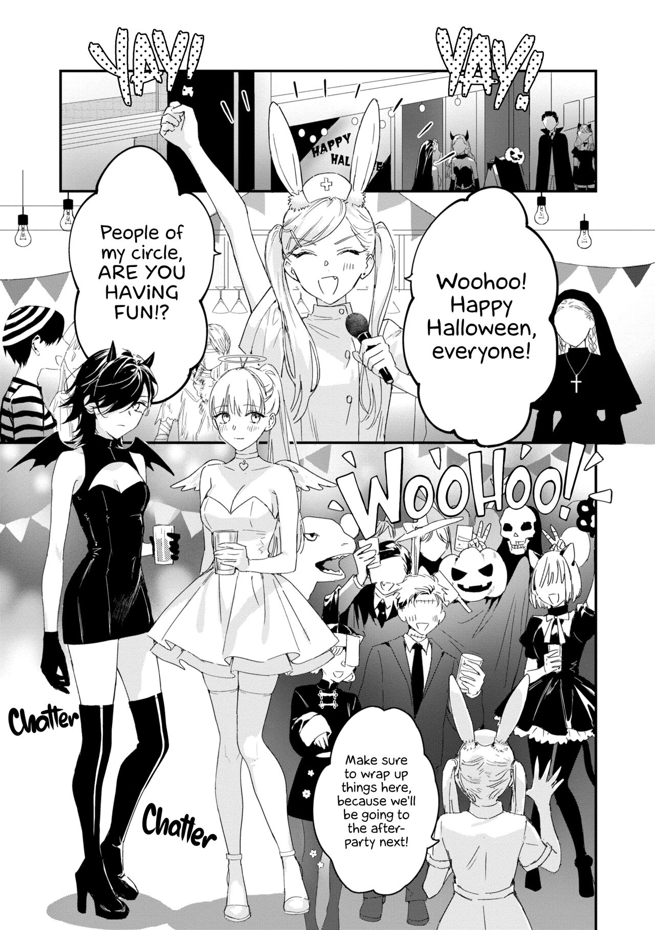Tenshi-chan wa Yuuwakushitai | A Little Angel's Temptation page 1 full