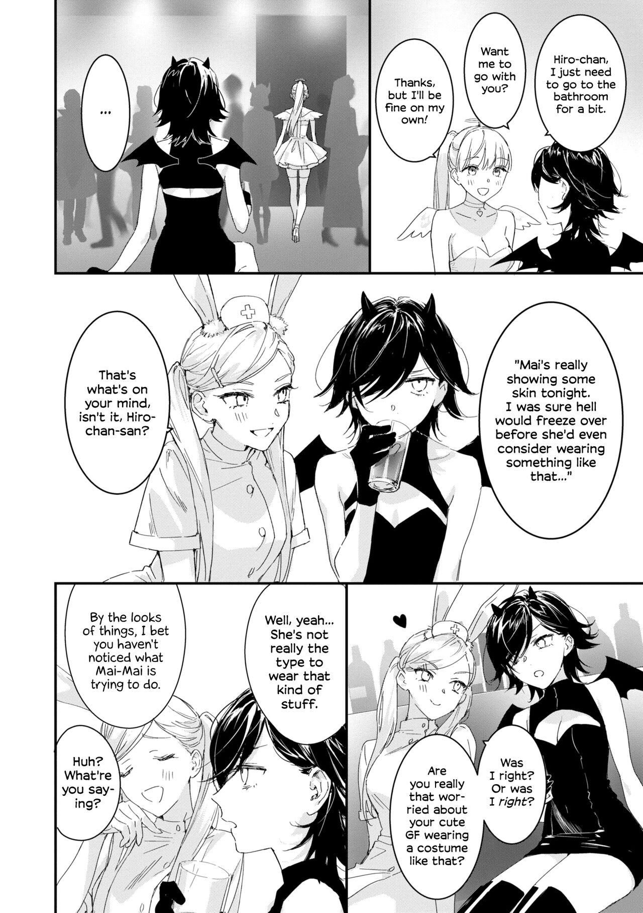 Tenshi-chan wa Yuuwakushitai | A Little Angel's Temptation page 2 full