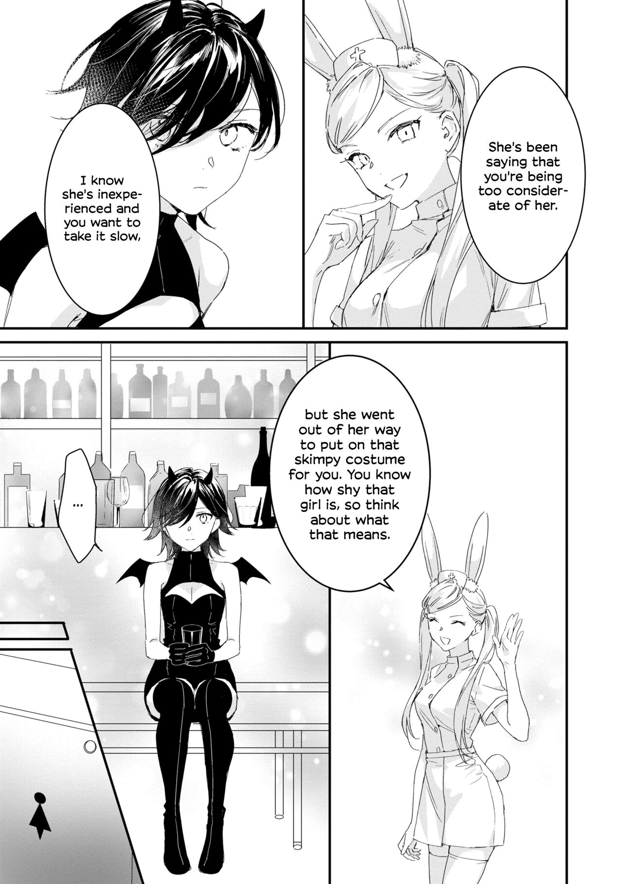 Tenshi-chan wa Yuuwakushitai | A Little Angel's Temptation page 3 full