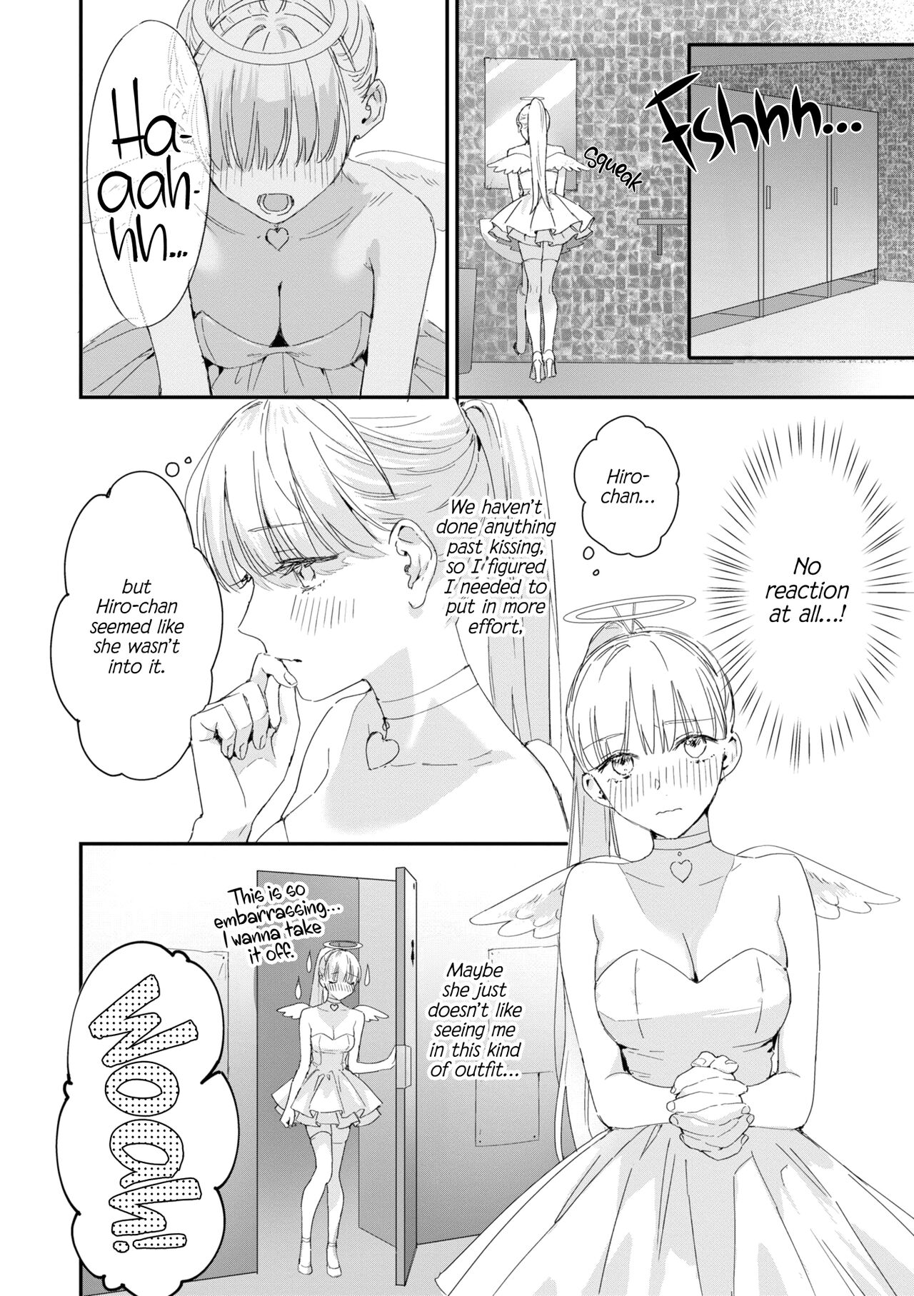 Tenshi-chan wa Yuuwakushitai | A Little Angel's Temptation page 4 full
