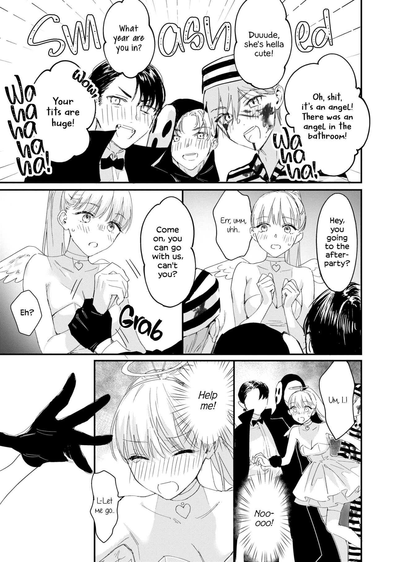 Tenshi-chan wa Yuuwakushitai | A Little Angel's Temptation page 5 full