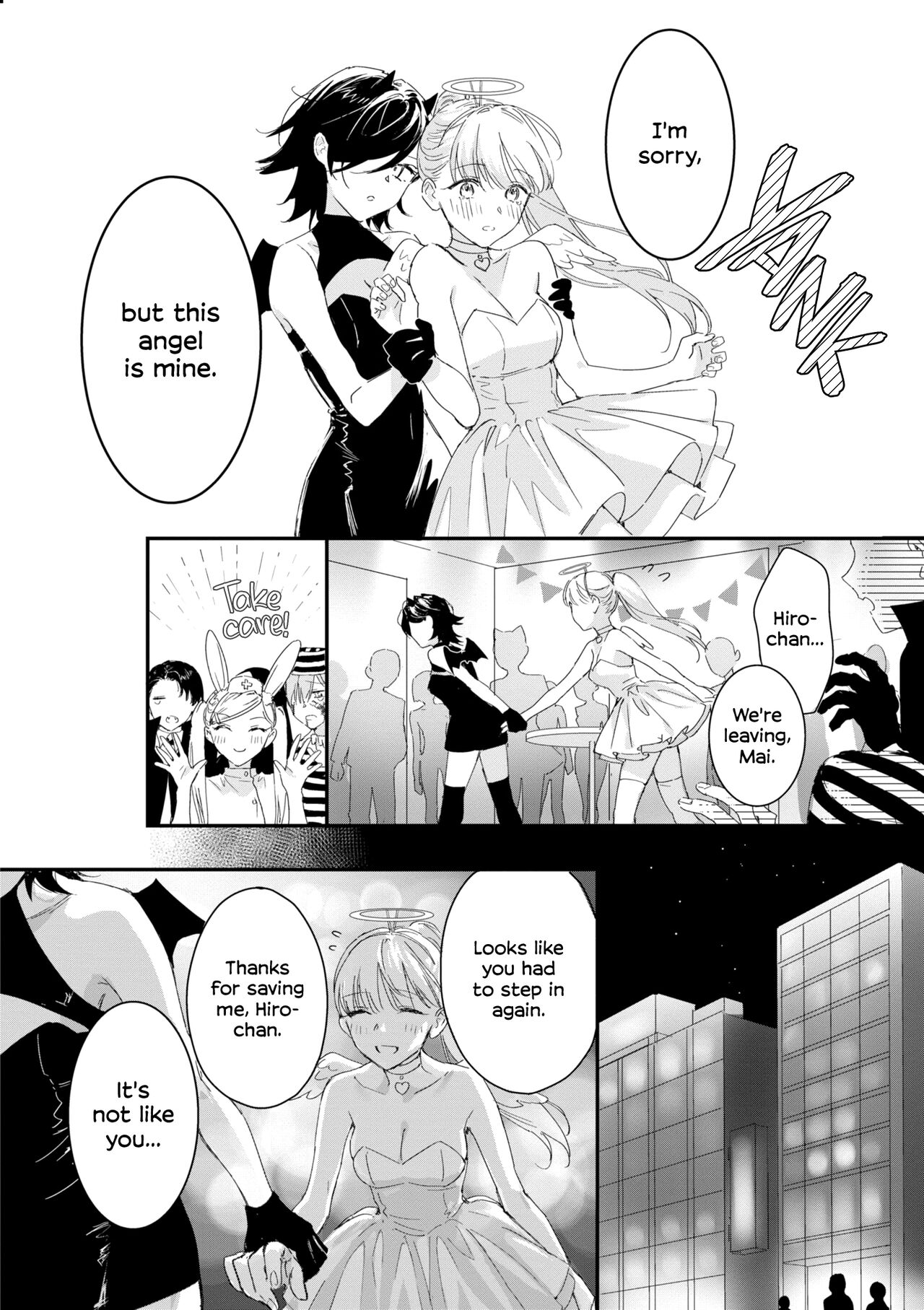 Tenshi-chan wa Yuuwakushitai | A Little Angel's Temptation page 6 full