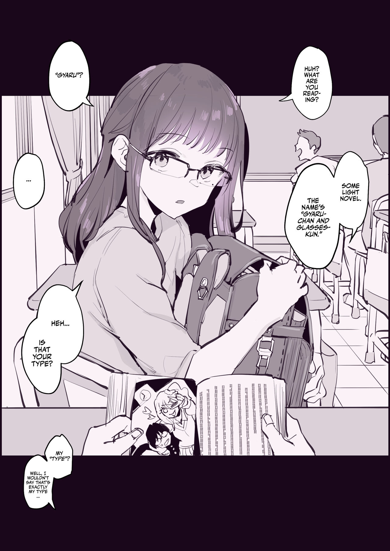 Gal ni Natta Doukyuusei | My Childhood Friend Became a Gyaru page 1 full