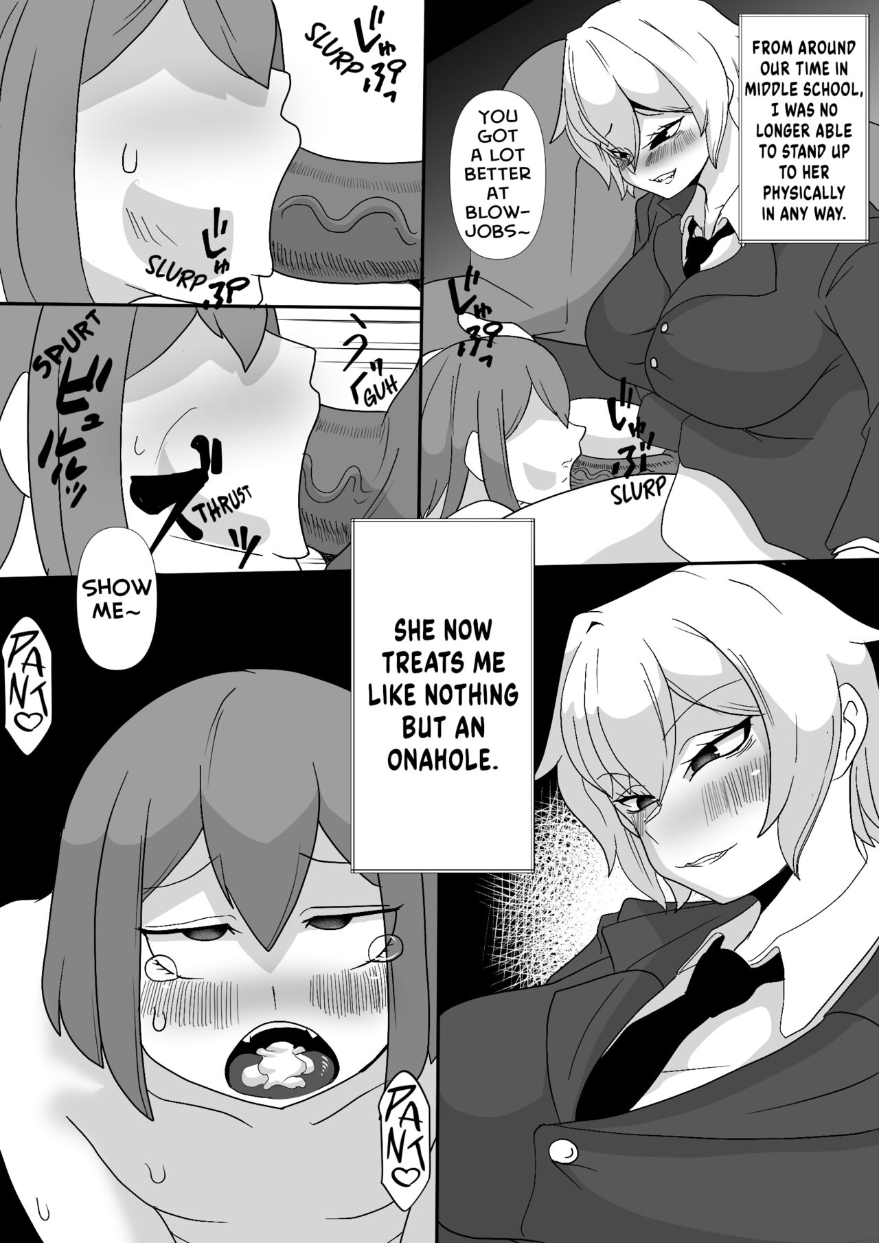 Futanari Osananajimi ni Houshi Suru Shota | Boy Serving His Futanari Childhood Friend page 2 full
