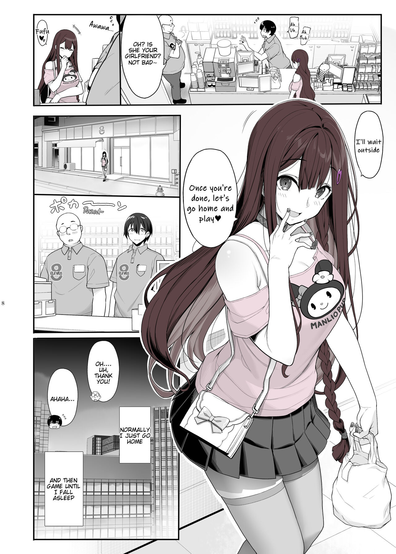 Jiraikei Joshi wa Ie Totsu shite game Shinagara H mo Shitai | Landmine Girl Wants to Hang Out at Home Playing Games while also Having Sex page 9 full