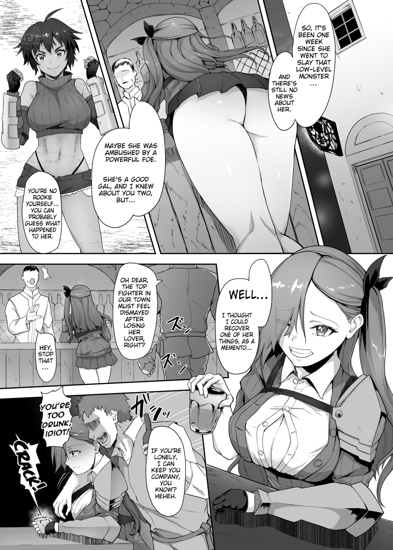 Mecha Tsuyoi Hazu no Onna Kakutouka, Mesugaki Mazoku ni Wana ni Hamerare Bokorare Futanari Buzama Level Drain Kyousei Shasei Shizako ni Sarete Sekka Hakai Shokei page 6 full
