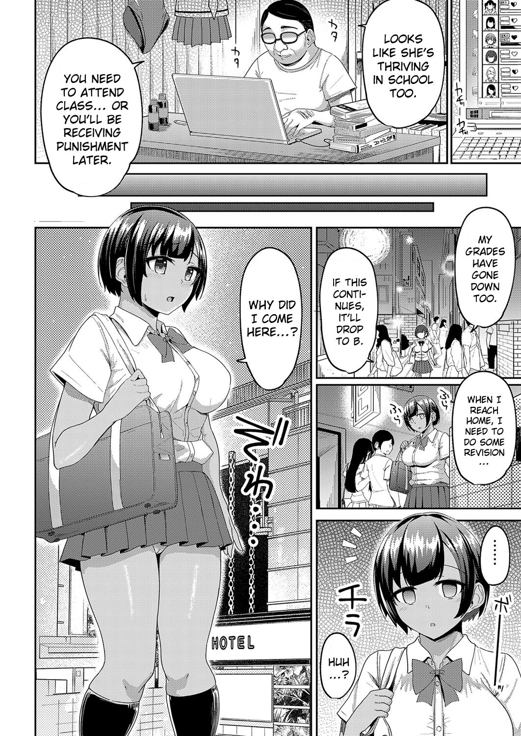 Hypnosis Pencil ~Oji-san Katei Kyoushi to Kyouei Mizugi JK no Man-to-man Saimin Gakushuu~ Chuuhen | One to One Mind Control Tutoring Ch. 2 page 4 full