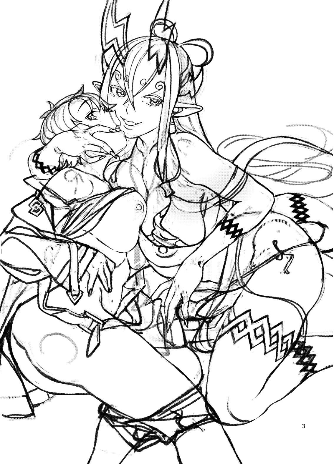 Futanari Ibuki x Nyotaguda page 3 full