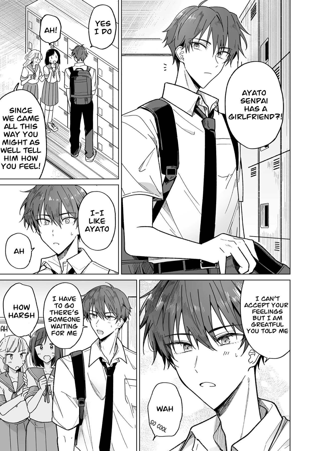 Ayato-kun wa Doushitai？ ~Cool na Kareshi wa Semerareru no ga Hazukashii!~ _ What do you want to do, Ayato？ ~Cool boyfriend is embarrassed to be Teased!~ page 1 full