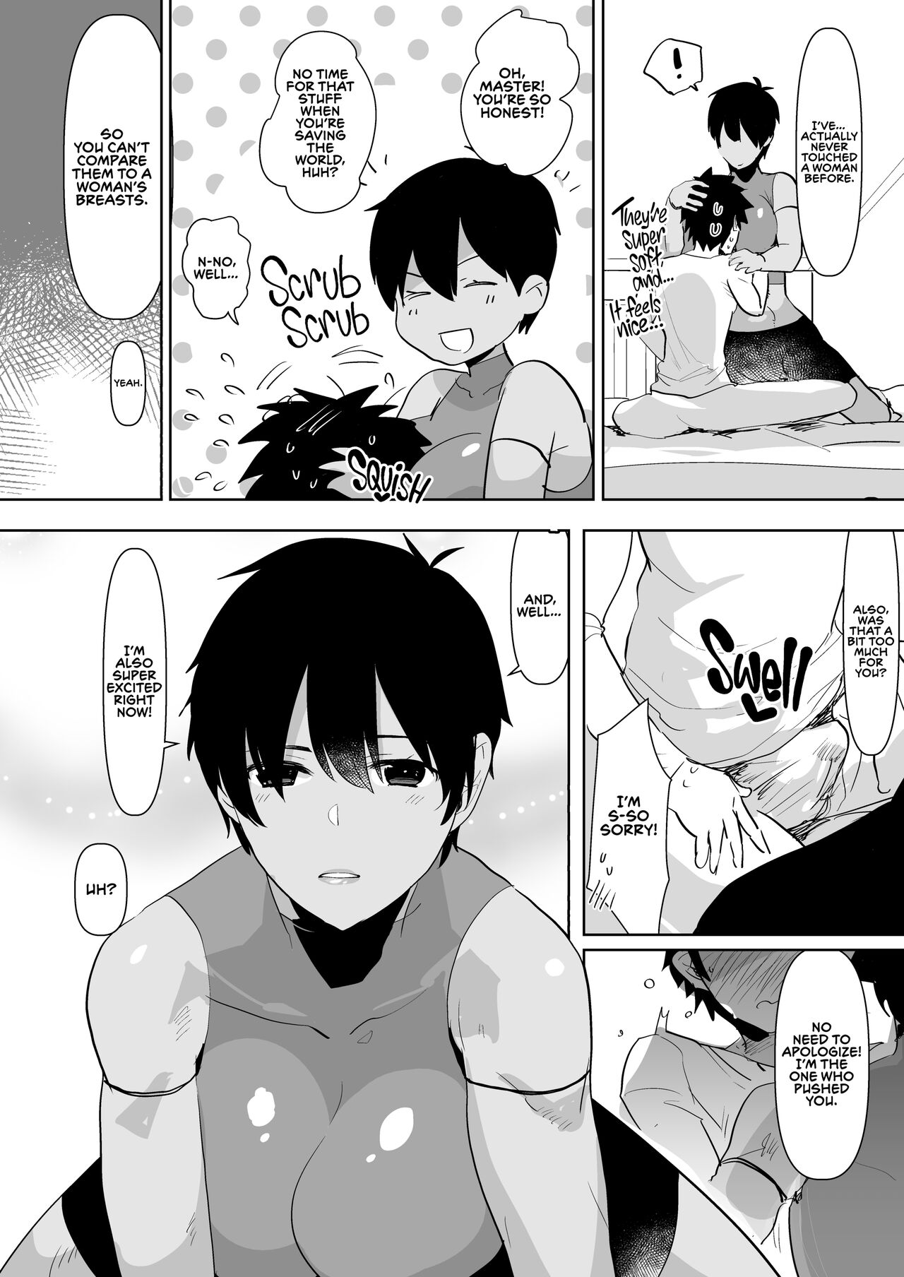 TS Shita Eiyuu ni Fudeoroshi Shitemorau Hon | My First Time Was With A Genderbent Hero page 8 full