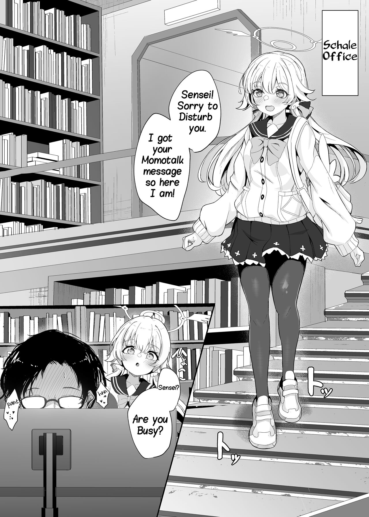 Schale Touban Nisshi Touban Ajitani Hifumi | Schale's Duty Diary: Ajitani Hifumi page 3 full