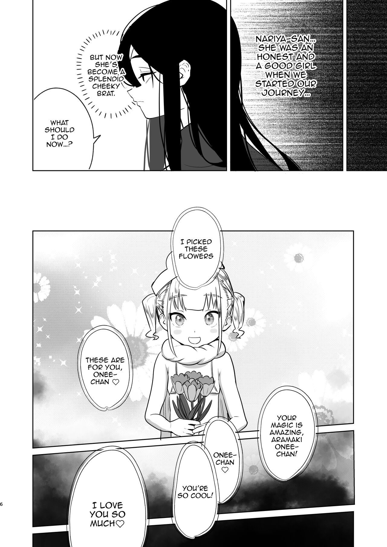 Tsuihou Sareta Futanari Mahoutsukai ga Mesugaki Yuusha o Wakaraseru Hanashi | A Story About An Exiled Futanari Mage Correcting A Brattish Hero page 6 full
