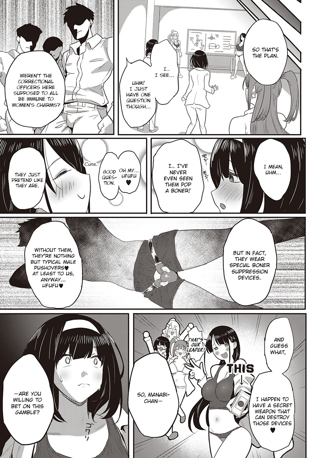 Kyōsei shisetsu no manabi-chan | Manabi-chan at the Correctional Facility, ~A Sexaholic Starting From Today?~ page 7 full
