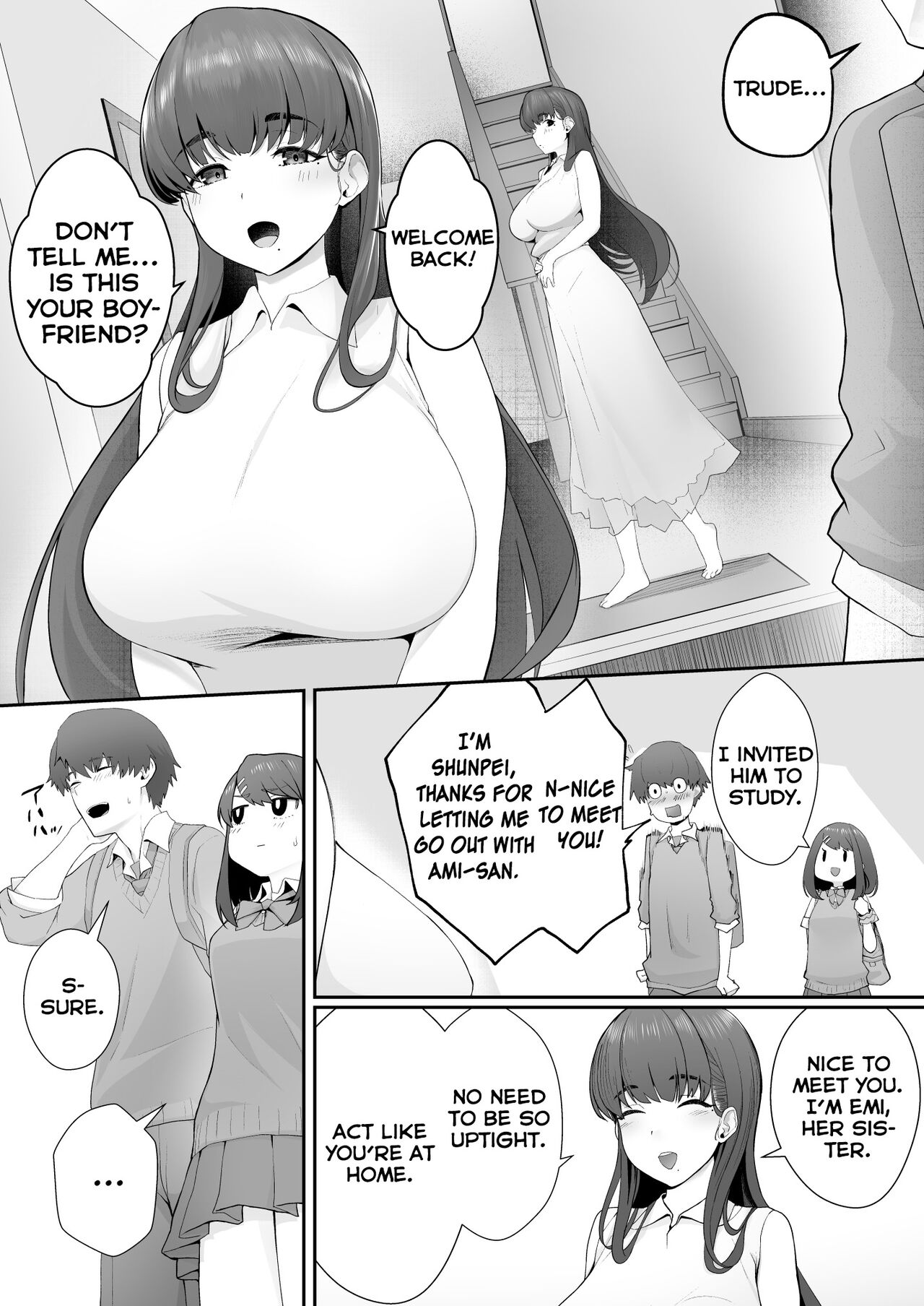 Kanojo no Onee-san ni Otosareru | I Was Seduced by My Girlfriend’s Sister page 3 full