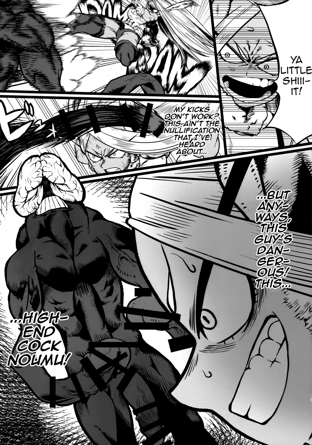 Mirko vs Chinpo Nounashi | Mirko vs Dick Noumu page 2 full