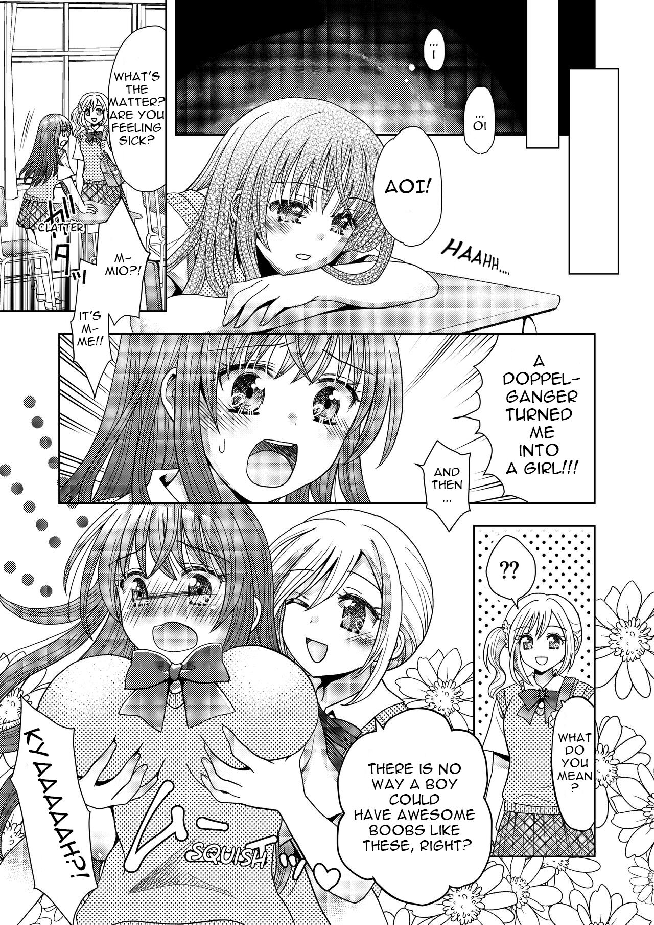 Doppelgänger ni Kanojo mo Jinsei mo Ubawarete Bakunyuu JK ni Sareta Boku | My Doppelgänger Stole My Life and My Girlfriend, and Turns Me into a Buxom JK page 10 full