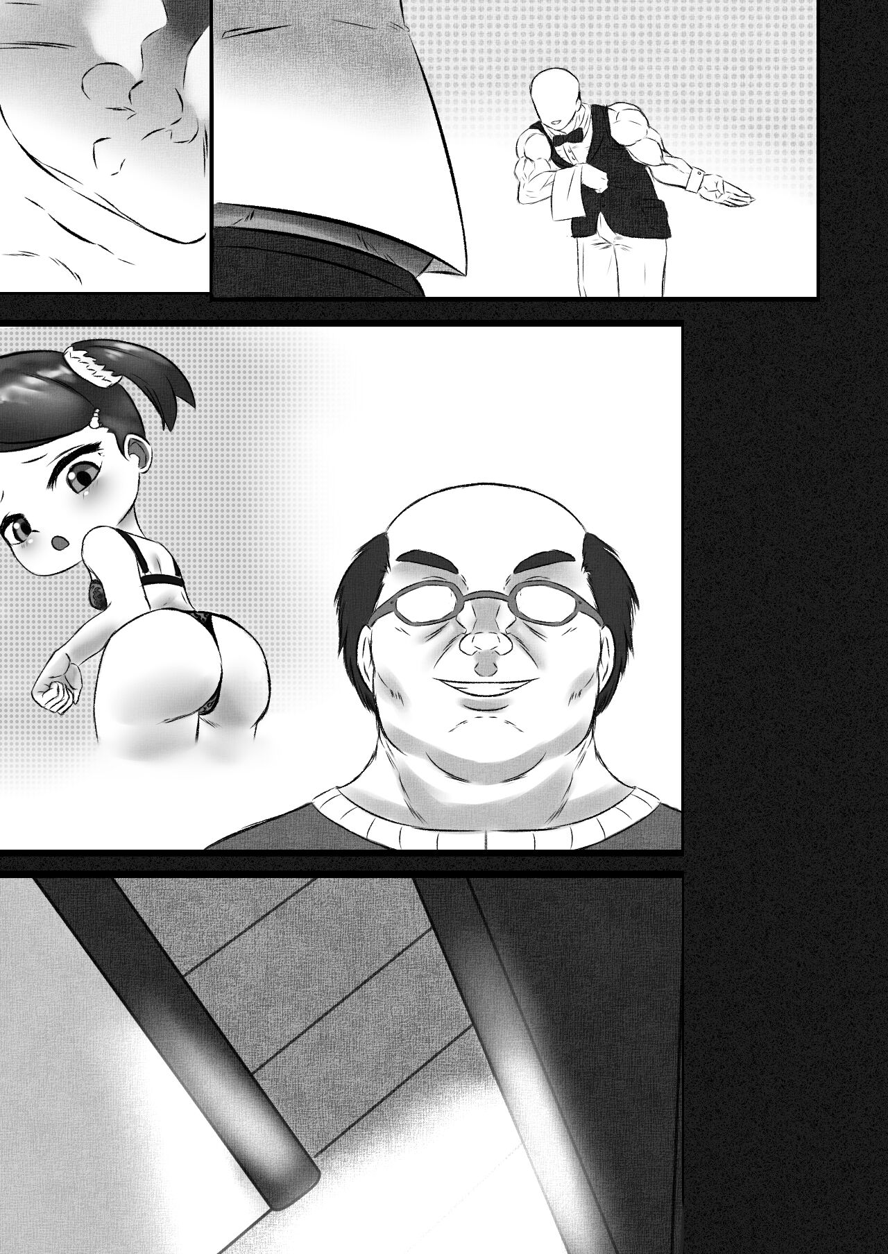 Loli Service # 1 "Blackbell Becky" page 1 full